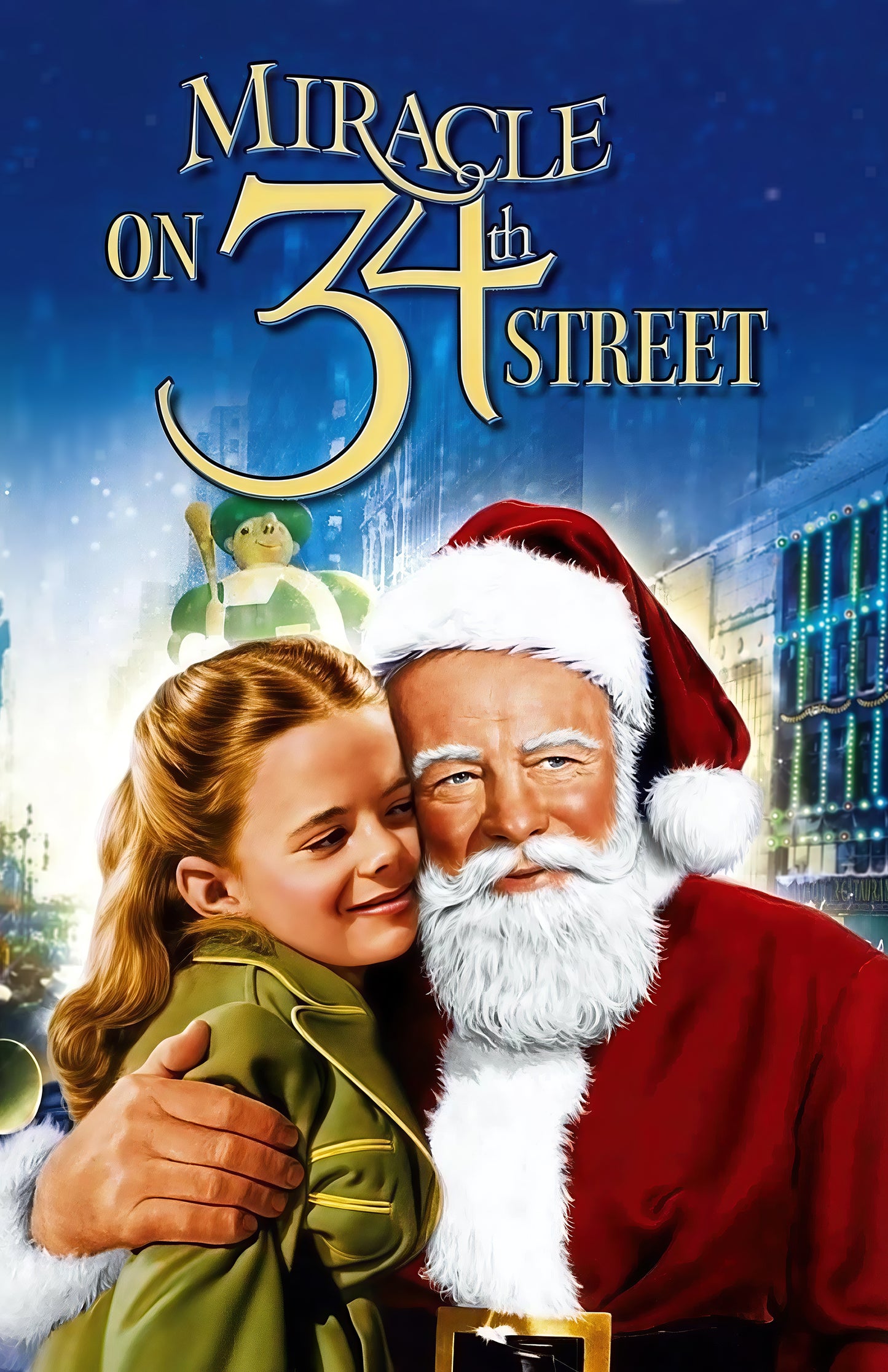 Miracle on 34th Street Poster • Classic Christmas Movie Print • Vintage Holiday Wall Art