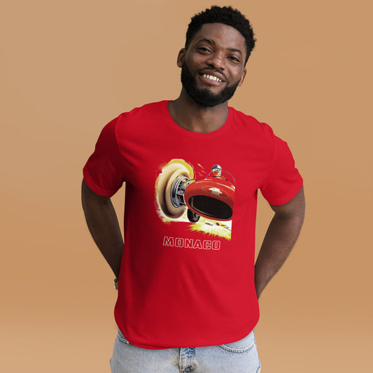 Monaco Grand Prix 1955 T-Shirt • Vintage Racing Graphic Tee • Retro Motorsport Style