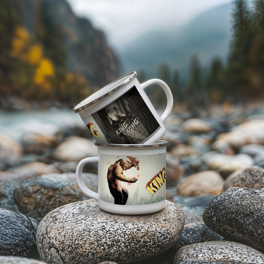 Vintage King Kong Mug • Classic Monster Movie Poster Cup • Retro Hollywood Collectible