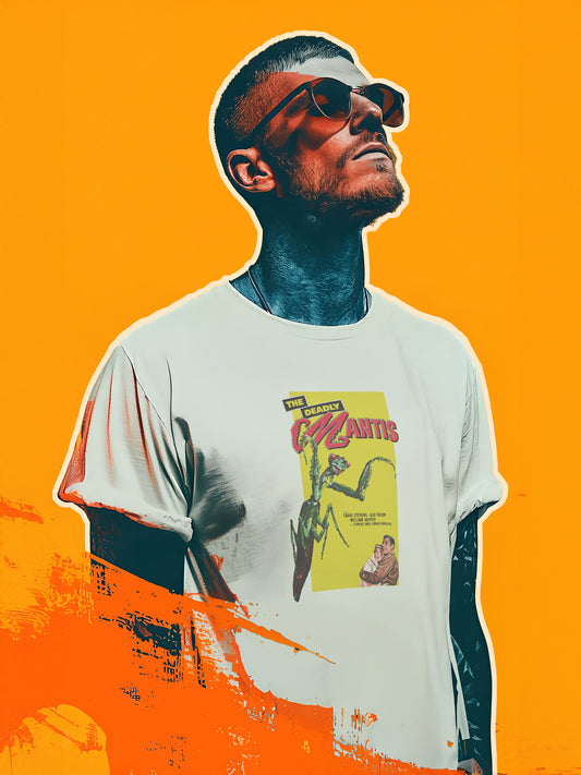 Vintage The Deadly Mantis Movie Poster T-Shirt • Classic Creature Feature Tee • Retro Horror Shirt