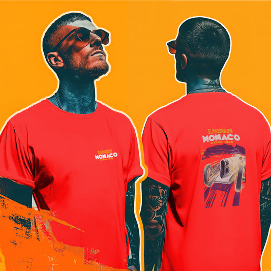 Vintage 1930 Monaco Grand Prix T-Shirt • Retro Racing Tee • Classic Motorsports Graphic Shirt