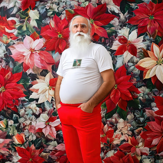 Sleigh Boy Vintage Santa T-Shirt • Retro Polaroid Holiday Tee • Funny Christmas Shirt