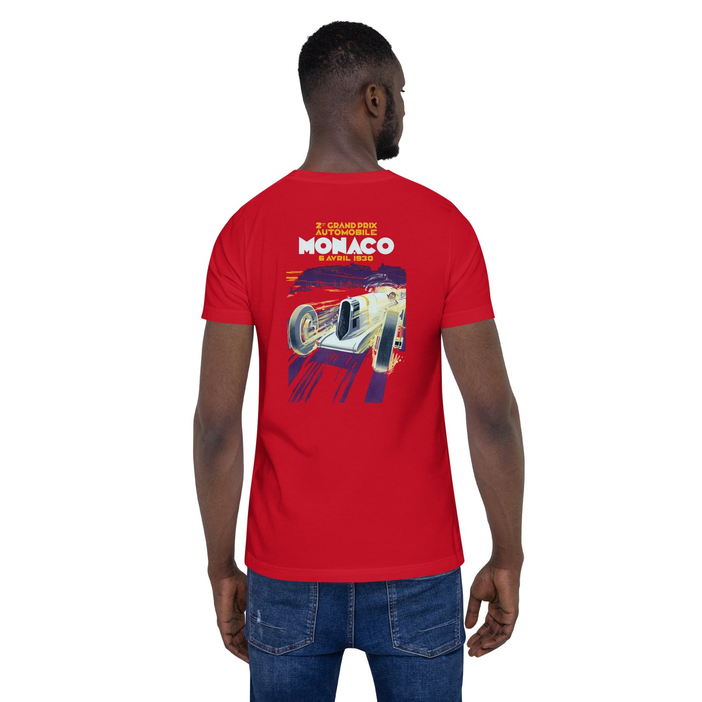 Vintage 1930 Monaco Grand Prix T-Shirt • Retro Racing Tee • Classic Motorsports Graphic Shirt