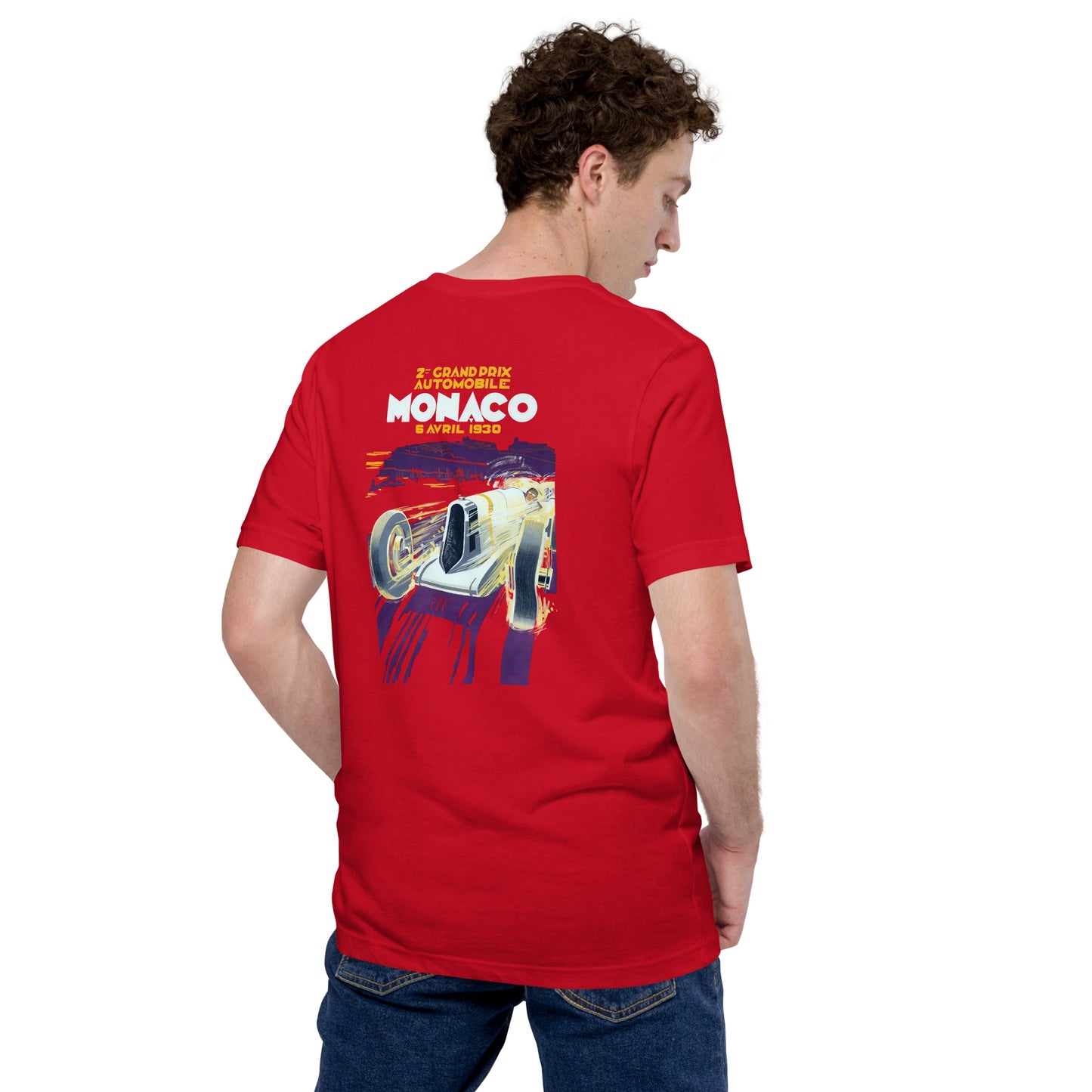 Vintage 1930 Monaco Grand Prix T-Shirt • Retro Racing Tee • Classic Motorsports Graphic Shirt