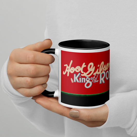 King of the Rodeo Porcelain Mug – Vintage Western Cowboy Coffee Cup